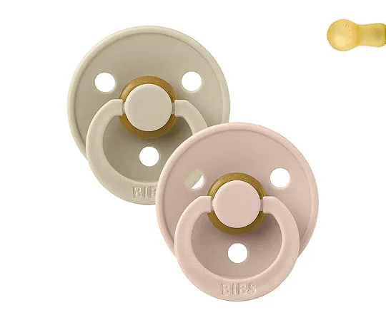 Chupeta Bibs Colour Pacifier Nude e Rosa