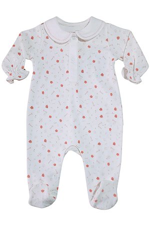 Macacão Longo Pima Peruano Ladybug