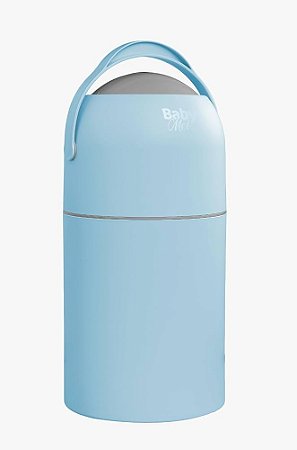 Lixeira 3 em 1 Anti Odor Azul