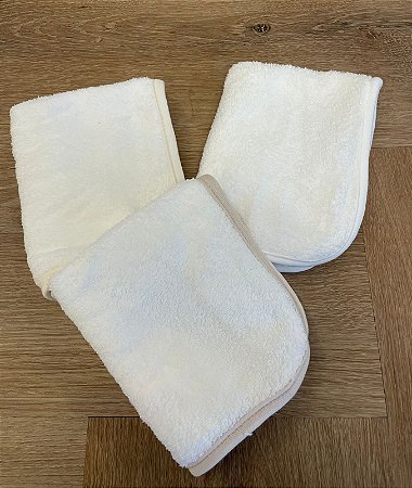 Kit Babitas Bege Laço Bebe
