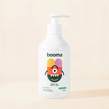 Shampoo para Cabelo e Corpo Shamboo - Booma
