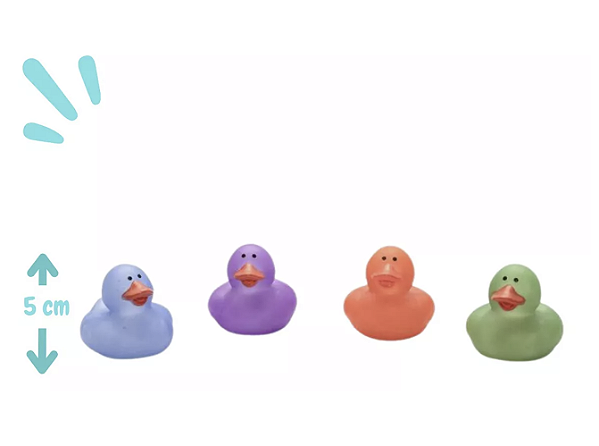 Bichinhos de Banho Patos Termosensíveis - Clingo