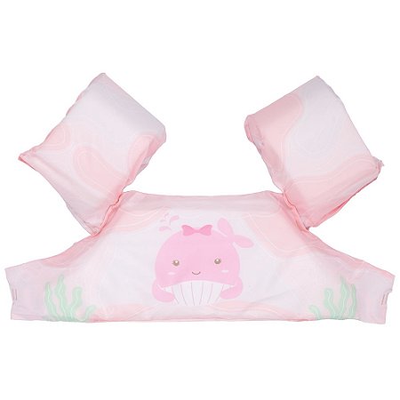 Boia Colete Infantil - Baleia Rosa