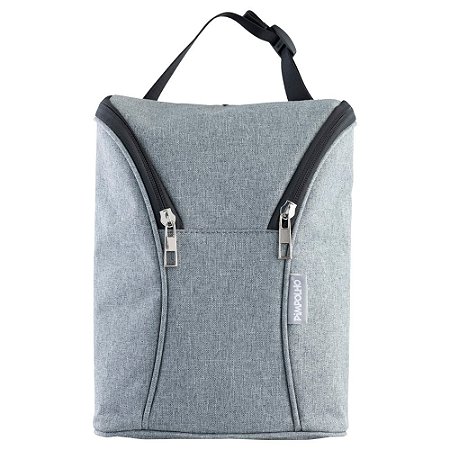 Bolsa Térmica para Mamadeira Cinza - Pimpolho