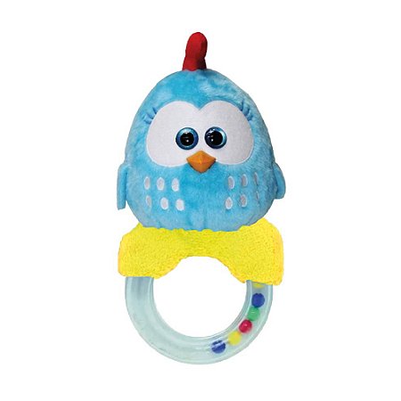 Brinquedo Galinha Chocalho Pelúcia - Yestoys