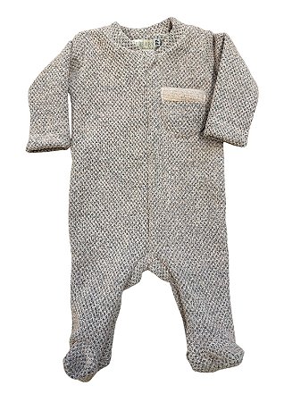 Macação Tweed Rosa Antigo