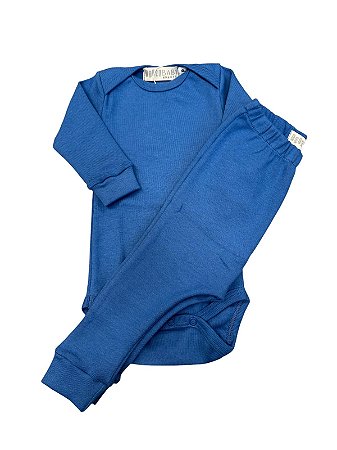 Body e Calça Azul Jeans