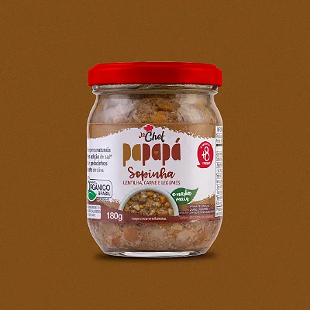 Sopinha La chef 180g - Papapá