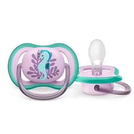 Chupeta Ultra Air Rosa Decorada 6-18 meses SCF086/06 - Avent
