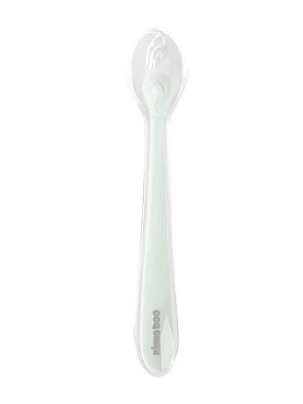 Colher de Silicone com Caixa Mint - Kikkaboo