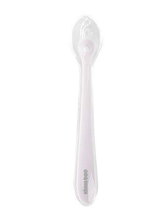 Colher de Silicone com Caixa Pink - Kikkaboo