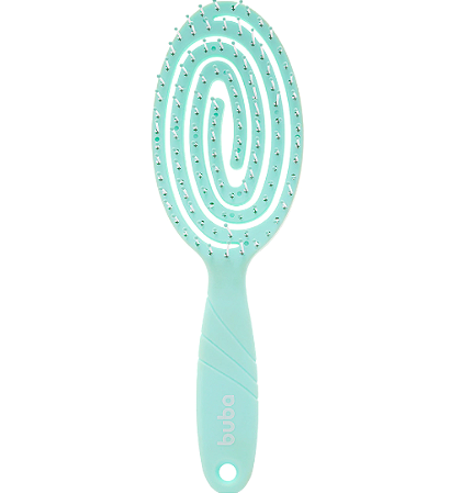 Escova de Cabelo Verde Buba
