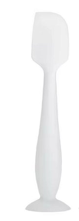 Espátula de Silicone Branca Grande