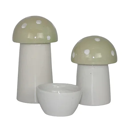 Kit de Higiene 3 Peças Cogumelo Verde - Modali