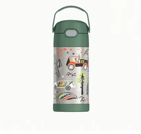 Garrafa Térmica Funtainer Carros 355ml - Thermos