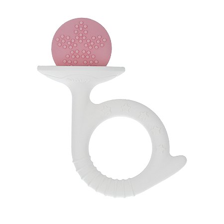 Brinquedo Mordedor Divertido Rosa - Nuby