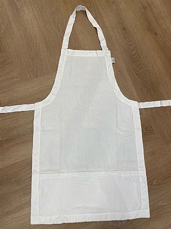 Avental Branco Para Banho