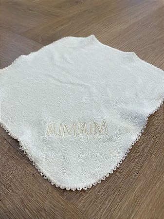 Toalha de Bumbum Off White