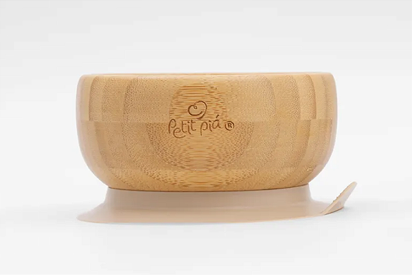 Bowl Infantil de Bambu com Ventosa Petit Piá