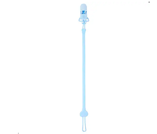 Prendedor de Chupeta Silicone Azul