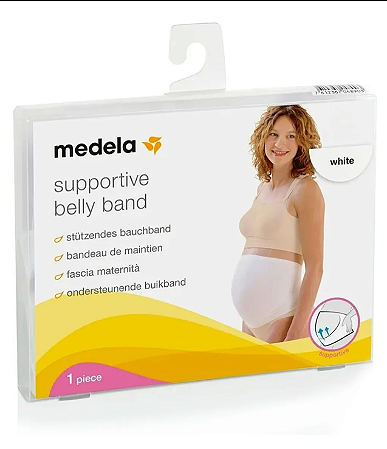 Faixa De Sustentação Gestantes Sem Costura Belly Band TAM G - Medela