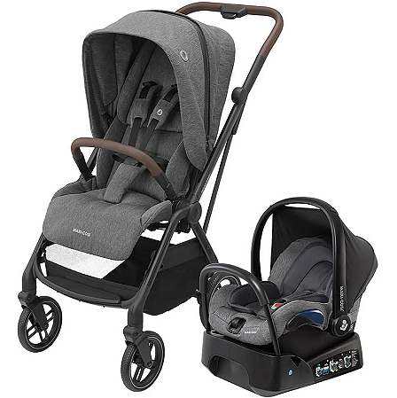 Carrinho de Bebê TS Leona² TRIO Select Grey - Maxi Cosi