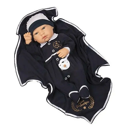 Boneca Elegance Luxo David BABY BRINK