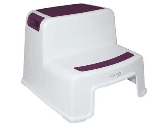 Escadinha Infantil 2 Degraus - Roxo