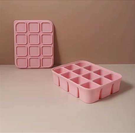Forminha de silicone Rosa bebe