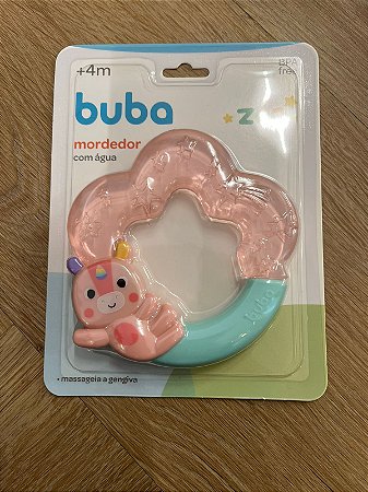 Mordedor Com Água Buba Zoo Unicórnio