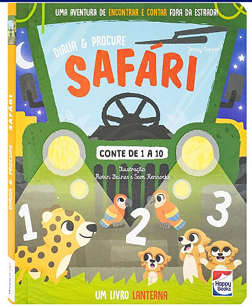 Dirija & Procure - Livro Lanterna: Safari