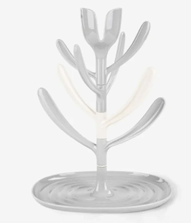 ESCORREDOR DE MAMADEIRA TULIP GREY