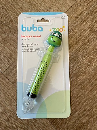 Lavador Nasal Seringa Buba Zoo Dino