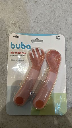 Kit Talhares de Treinamento Rosa - Buba