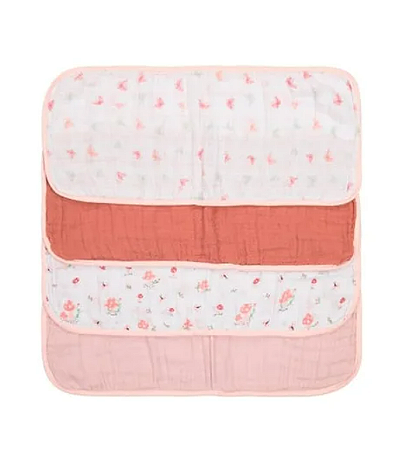 Paninho de Ombro Soft Premium Papi Baby Kit 4 Unidades - Encanto de Cogumelo