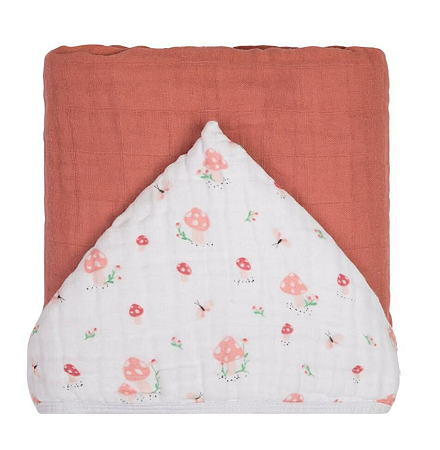 Toalha De Banho Soft Premiun  Papi Baby Com Capuz 90Cm X 70Cm -