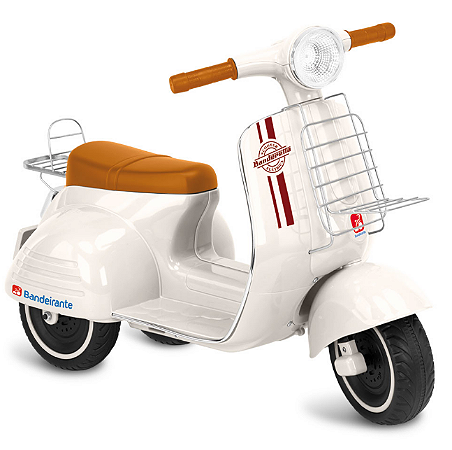 SCOOTER BANDERETTA ELETRICA 6V OFF WHITE