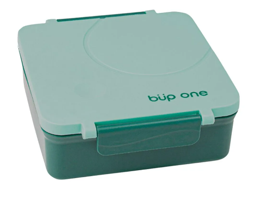 Bento Box 3 Divisórias Com Pote Térmico Verde - Bup Baby