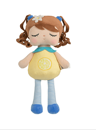 Boneca Metoo Com Caixa Angela Frutas Limãozinho