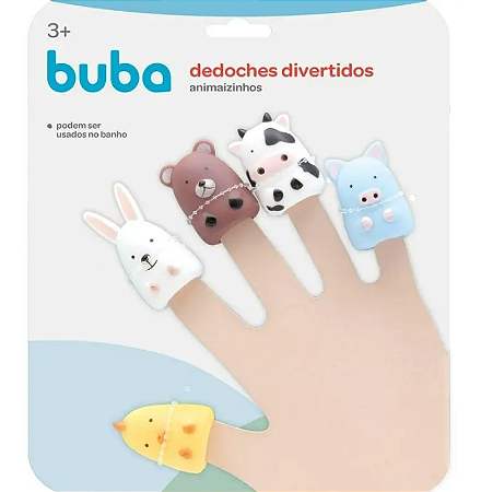 Dedoches Divertidos Animaizinhos - Buba