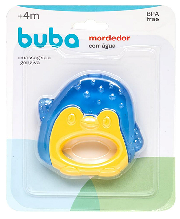 Mordedor Com Água Buba Zoo Pinguim