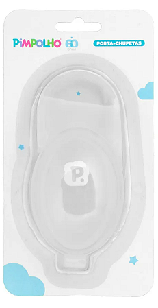 Porta Chupeta Pimpolho Neutro Transparente