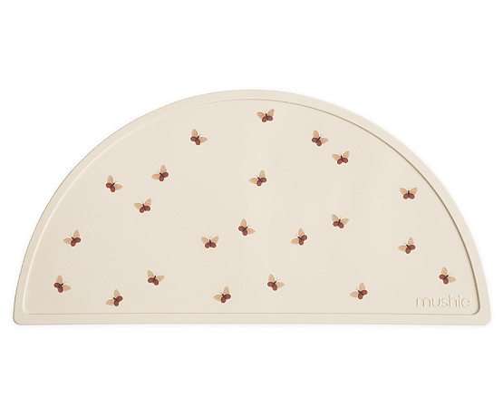 Jogo Americano De Silicone Borboleta Mushie