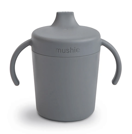 Copo De Treinamento De PP Cinza Mushie