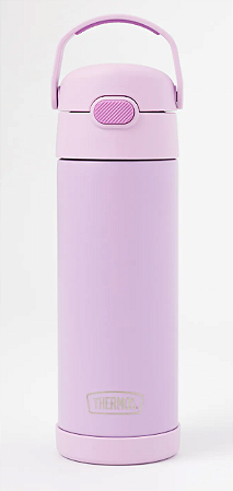 Garrafa Térmica Infantil Funtainer Rosa Thermos - 470ml