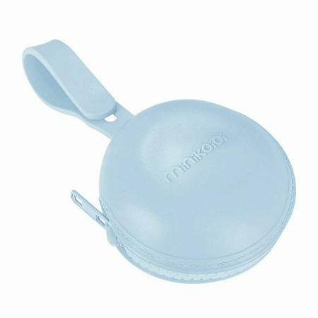 Porta Chupeta Azul Mineral Blue