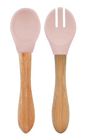 Colher e Garfo Dig In Pinky Pinky - Minikoioi