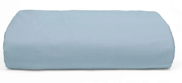 Lençol de Algodão Pima Moises/trocador Azul