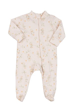 Macacão Magnético Patinho Rosa