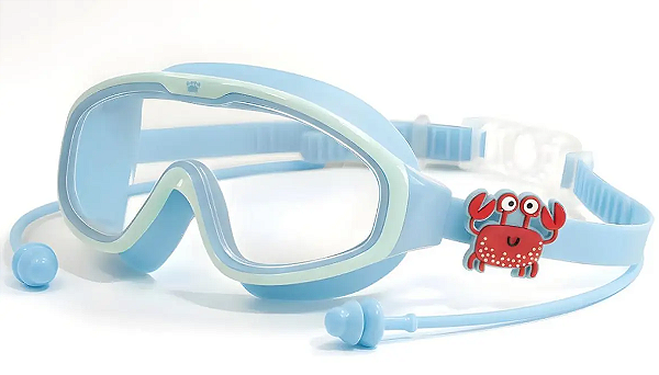 Óculos De Natação Infantil Azul - Nash